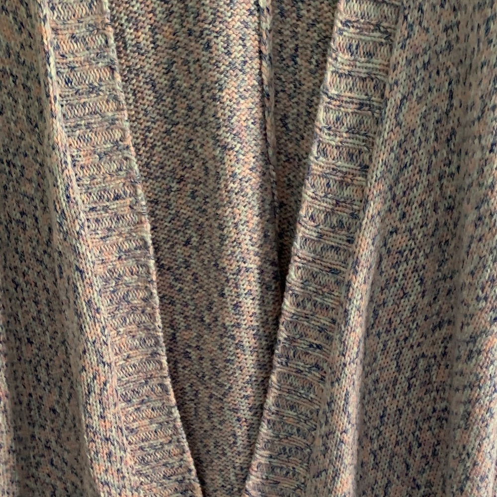 LOFT Multicolor Open-Front Cardigan - Picture 5 of 11